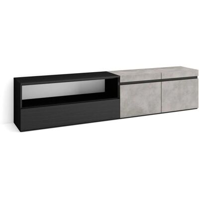 Soporte de TV de cemento moderno Skraut Home 80" Soporte de TV de cemento moderno Skraut Home 80"