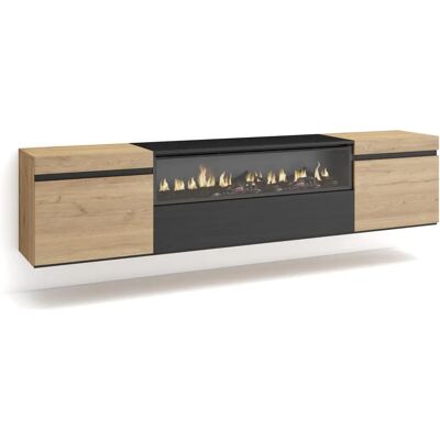 SKRAUT HOME 200x45x35 cm TV-Meubel - Wandmontage SKRAUT HOME 200x45x35 cm TV-Meubel - Wandmontage