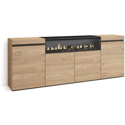Skraut Home - Credence Moderne - 200x75x35cm Skraut Home - Credence Moderne - 200x75x35cm