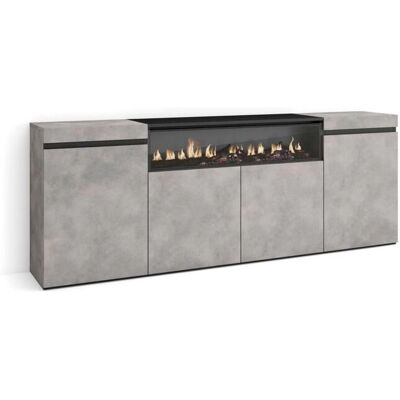 Skraut Home - Aparadores para salón - Estilo Moderno - Cemento - Mueble Skraut Home - Aparadores para salón - Estilo Moderno - Cemento - Mueble