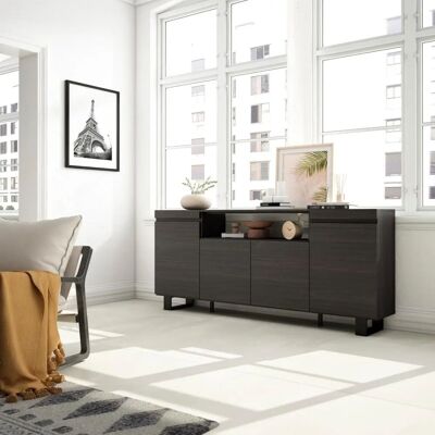 Skraut Home - Modern Industrieel Dressoir - 200x87x35cm Skraut Home - Modern Industrieel Dressoir - 200x87x35cm