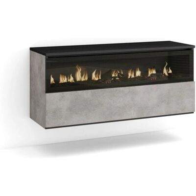 Skraut Home - Camino elettrico moderno 102x45x35cm Skraut Home - Camino elettrico moderno 102x45x35cm