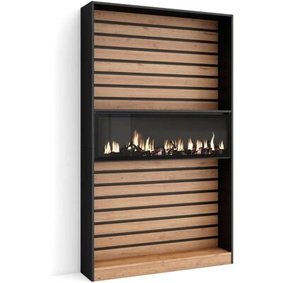 Skraut Home Estantería de Pared 110x186x25cm - Estilo Moderno Skraut Home Estantería de Pared 110x186x25cm - Estilo Moderno