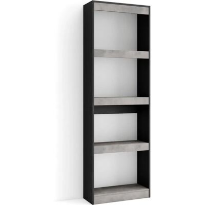 SKRAUT HOME - 60x186x25cm - Beton - Modern - Bookcase SKRAUT HOME - 60x186x25cm - Beton - Modern - Bookcase
