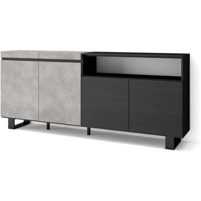 Skraut Home - Modern Industrieel Dressoir - 200x87x35cm Skraut Home - Modern Industrieel Dressoir - 200x87x35cm