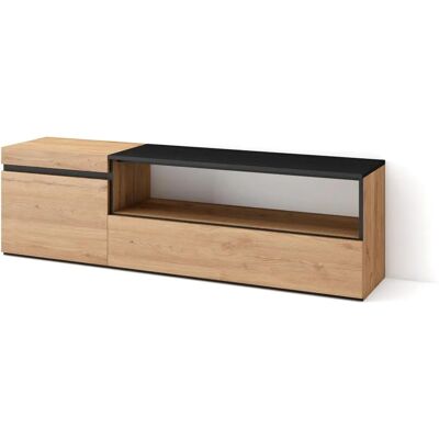 Skraut Home - Moderne TV Meubel met Opbergruimte - Voor 65" TV Skraut Home - Moderne TV Meubel met Opbergruimte - Voor 65" TV