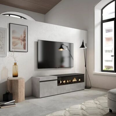 Skraut Home - Mueble TV Moderno - 150x45x35cm - Para TV hasta 65'' Skraut Home - Mueble TV Moderno - 150x45x35cm - Para TV hasta 65''