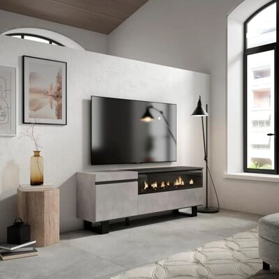 Mueble de TV y Chimenea eléctrica Skraut Home - Mueble y Chimenea Mueble de TV y Chimenea eléctrica Skraut Home - Mueble y Chimenea