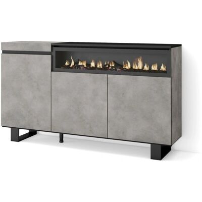 SKRAUT HOME Credenza - Diseño Industrial - 150x87x35cm SKRAUT HOME Credenza - Diseño Industrial - 150x87x35cm