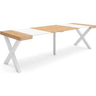 SKRAUT HOME - Mesa Consola Extensible - Eiche - Dining Table SKRAUT HOME - Mesa Consola Extensible - Eiche - Dining Table