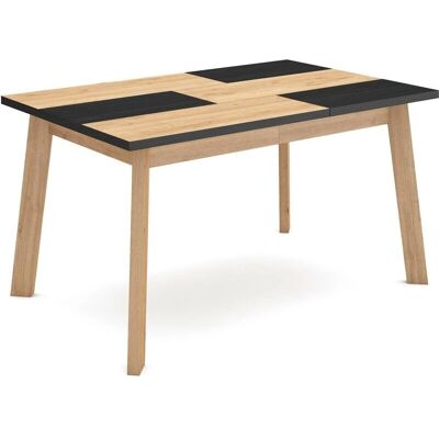 Skraut Home - Moderner Esstisch - 140x90cm - Für 6 Personen Skraut Home - Moderner Esstisch - 140x90cm - Für 6 Personen