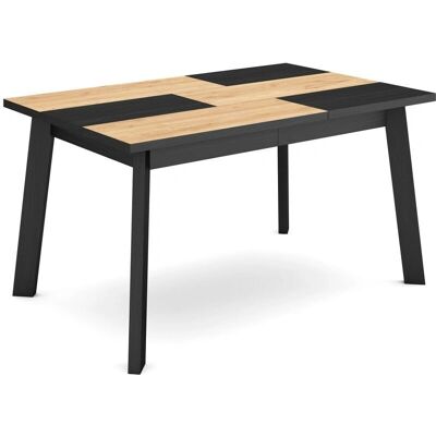 Skraut Home - Moderner 140x90cm Esstisch für 6 Personen Skraut Home - Moderner 140x90cm Esstisch für 6 Personen