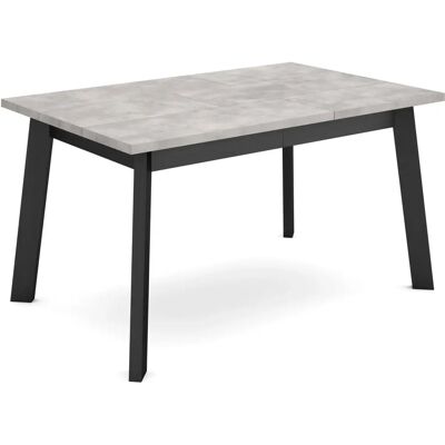 Skraut Home Odin 140 cm 6 plaatsen Cement top - Tafel Skraut Home Odin 140 cm 6 plaatsen Cement top - Tafel