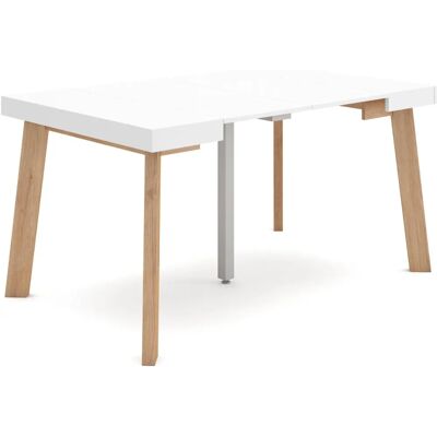 SKRAUT HOME - Extensible 140 - Wit - Uitklapbare console tafel SKRAUT HOME - Extensible 140 - Wit - Uitklapbare console tafel