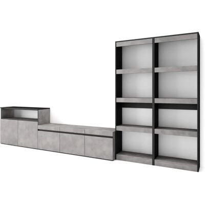 SKRAUT HOME - 370x186x35cm - 65in TV - TV-Ständer SKRAUT HOME - 370x186x35cm - 65in TV - TV-Ständer