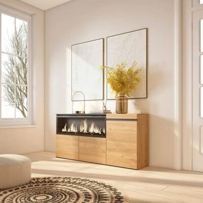 Skraut Home - Roble 160 Buffet - Style Moderne Skraut Home - Roble 160 Buffet - Style Moderne