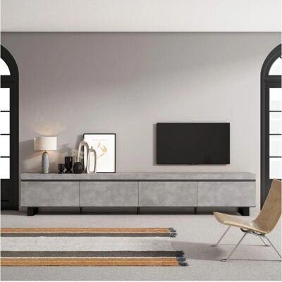 Skraut Home Model 320x57x35cm - Industriële Moderne TV Kast Skraut Home Model 320x57x35cm - Industriële Moderne TV Kast