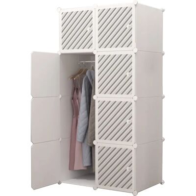 Armoire Modulaire Xokotaki - Étagère de Rangement 8 Modules - Publicité Armoire Modulaire Xokotaki - Étagère de Rangement 8 Modules - Publicité