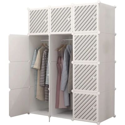 Armoire Modulaire Magique - Organisateur 12 Modules - Publicité Armoire Modulaire Magique - Organisateur 12 Modules - Publicité