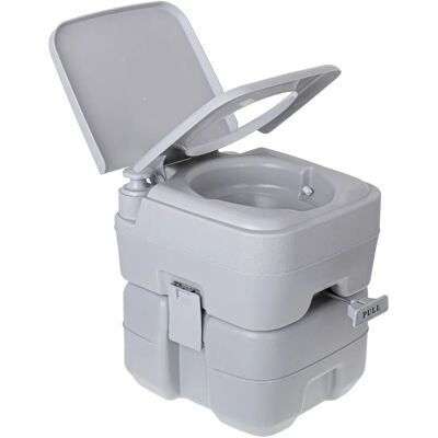 Toilette Portable Briebe - Modèle WC1113 - 13L Eau Claire, 20L Réservoirs - Publicité Toilette Portable Briebe - Modèle WC1113 - 13L Eau Claire, 20L Réservoirs - Publicité