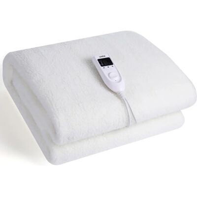 Briebe EB1132 Calienta Camas Eléctrico - 160x100cm, 8 Niveles, Temporizador Briebe EB1132 Calienta Camas Eléctrico - 160x100cm, 8 Niveles, Temporizador