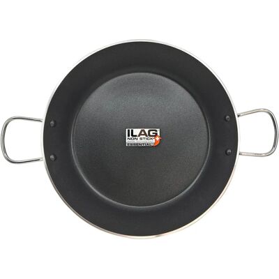 BRIEBE Zafrán Poêle à Paella 38cm – 7-8 Portions - Publicité BRIEBE Zafrán Poêle à Paella 38cm – 7-8 Portions - Publicité