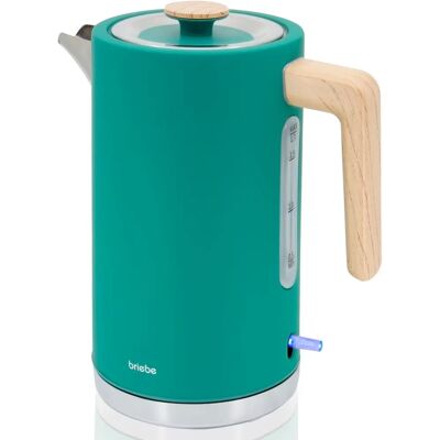 Bouilloire Nordic Briebe KT1165GRE - Sans BPA, 1,7L, 2200W, Vert - Publicité Bouilloire Nordic Briebe KT1165GRE - Sans BPA, 1,7L, 2200W, Vert - Publicité