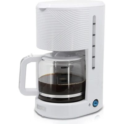 BRIEBE - CM1171WHT - Blanc - 1,25 L - Cafetière - Publicité BRIEBE - CM1171WHT - Blanc - 1,25 L - Cafetière - Publicité