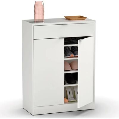 Zapatero Blanco Domus de briebe - Moderno, Ahorrador de espacio Zapatero Blanco Domus de briebe - Moderno, Ahorrador de espacio