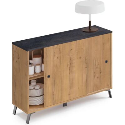 Aparador Lys de briebe - Mueble moderno de 2 puertas Aparador Lys de briebe - Mueble moderno de 2 puertas