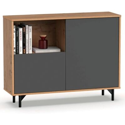 Briebe - Aparador - Buffet Moderno - 86x112x33 cm Briebe - Aparador - Buffet Moderno - 86x112x33 cm