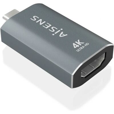 AISENS A109-0862 Kabel Genderomvandlare - HDMI USB-C Grå AISENS A109-0862 Kabel Genderomvandlare - HDMI USB-C Grå