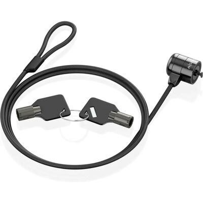 Aisens ASLK-D40K04-BK Steel Cable Lock - 1.5m Security Cable Aisens ASLK-D40K04-BK Steel Cable Lock - 1.5m Security Cable