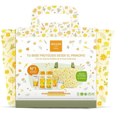 Set de Regalo Calendula para Bebés de Weleda - Cuidado de la Piel del Bebé Set de Regalo Calendula para Bebés de Weleda - Cuidado de la Piel del Bebé