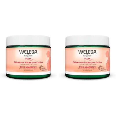 Weleda Mum Bálsamo de Masaje - Antiestrías - Pack 2x150ml Weleda Mum Bálsamo de Masaje - Antiestrías - Pack 2x150ml