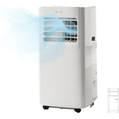 Evvo Clima P7 Blanc - Climatiseur Portable - 1750 kcal/h - 3 en 1 - Publicité Evvo Clima P7 Blanc - Climatiseur Portable - 1750 kcal/h - 3 en 1 - Publicité