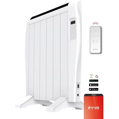 Emisor Térmico Evvo C6 Blanco - 900W, WiFi, Control Remoto, Temporizador Emisor Térmico Evvo C6 Blanco - 900W, WiFi, Control Remoto, Temporizador