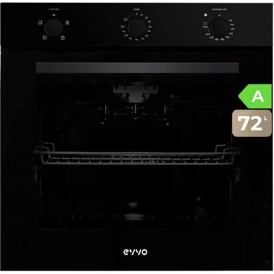 EVVO H10 Negro - Marco, Calor Dual, Parrilla - Horno EVVO H10 Negro - Marco, Calor Dual, Parrilla - Horno