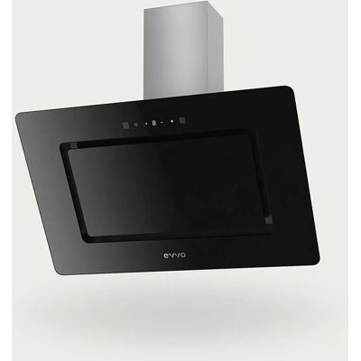 EVVO CE43 Hotte Decorative - Cristal Noir Élégant - Publicité EVVO CE43 Hotte Decorative - Cristal Noir Élégant - Publicité