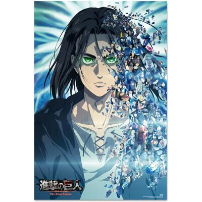 Grupo Erik Poster Attack on Titan - Eren Yeager - Poster Grupo Erik Poster Attack on Titan - Eren Yeager - Poster