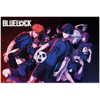 Blue Lock Poster - Z 91,5x61cm - Officiële Decoratie Blue Lock Poster - Z 91,5x61cm - Officiële Decoratie