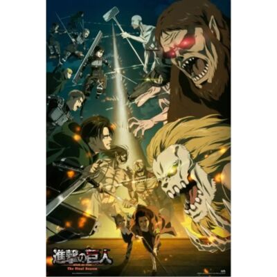 Poster Attack On Titan - Paradis vs Marley - 61x91,5cm Poster Attack On Titan - Paradis vs Marley - 61x91,5cm
