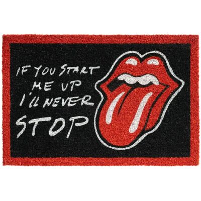 Erik Zerbino - Rolling Stones - Start Me Up - Felpudo Erik Zerbino - Rolling Stones - Start Me Up - Felpudo