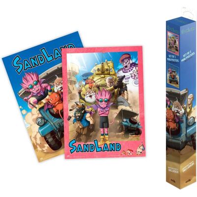 ERIK EDITORES Mini Affiches Sand Land Set - Posters ERIK EDITORES Mini Affiches Sand Land Set - Posters