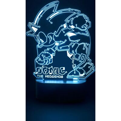 Lampe de Table LED Sonic The Hedgehog Circuit Vitesse - Lampe de Table Lampe de Table LED Sonic The Hedgehog Circuit Vitesse - Lampe de Table