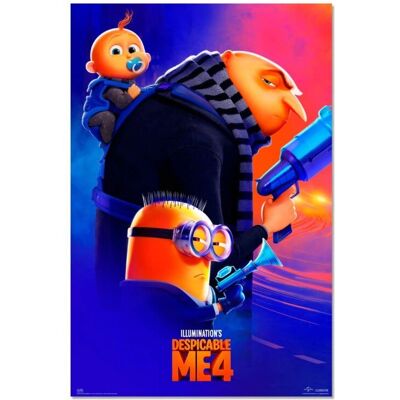 Grupo Erik Poster Gru Despicable Me 4 - Poster Grupo Erik Poster Gru Despicable Me 4 - Poster