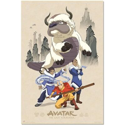 Grupo Erik - Avatar The Last Airbender - 61x91.5 cm - Poster Grupo Erik - Avatar The Last Airbender - 61x91.5 cm - Poster