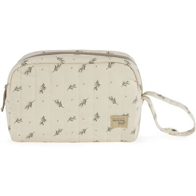 Walking Mum 1120800304 Trousse de toilette Beige, Vert coton - Trousse de toilette Walking Mum 1120800304 Trousse de toilette Beige, Vert coton - Trousse de toilette