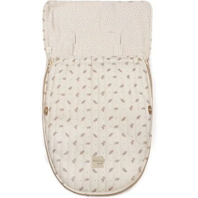 Mochila de dormir bebé Walking Mum - 2 en 1 - Beige y Rosa Mochila de dormir bebé Walking Mum - 2 en 1 - Beige y Rosa