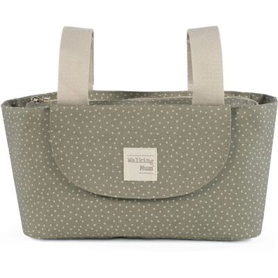 Borsa per pannolini Walking Mum 1120800326 - Cotone Verde Borsa per pannolini Walking Mum 1120800326 - Cotone Verde